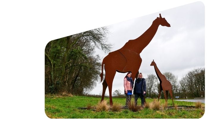 Chantier De Netotyage Au Sein D'un Zoo